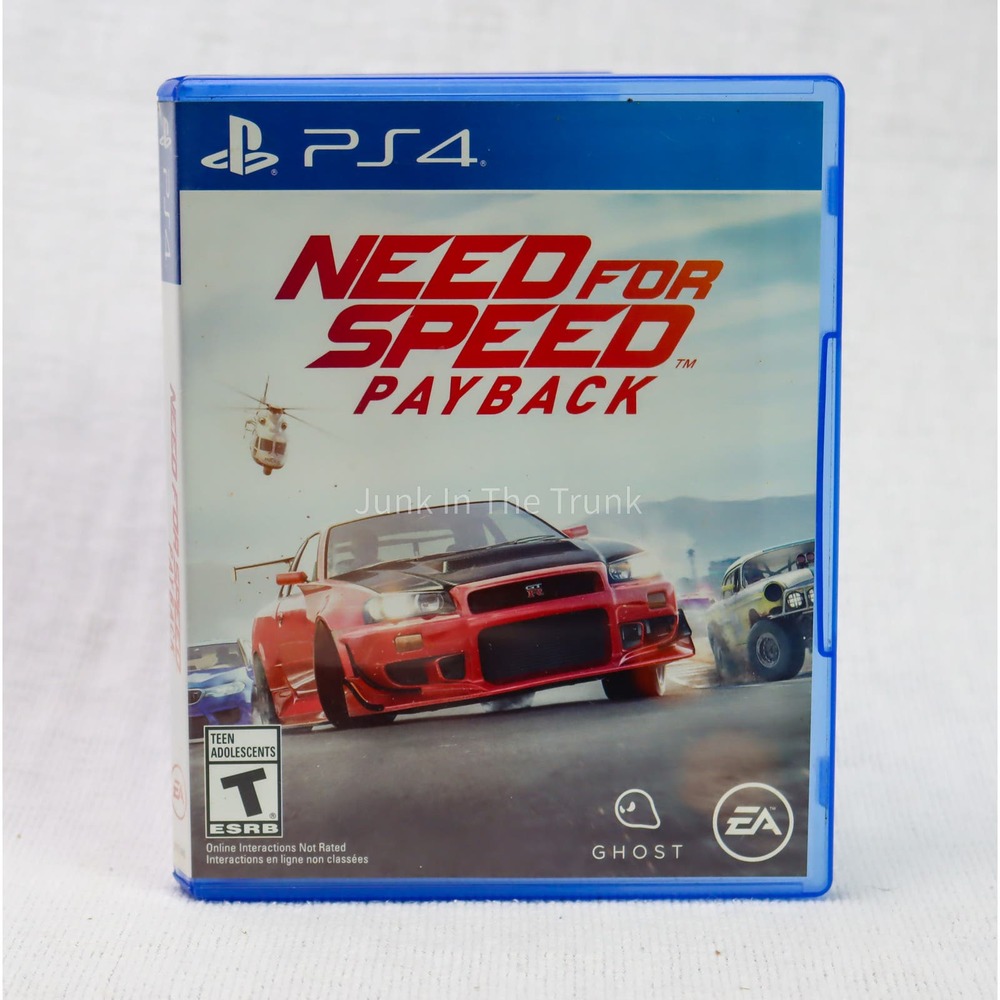 Need for Speed Payback, Electronic Arts, PlayStation 4